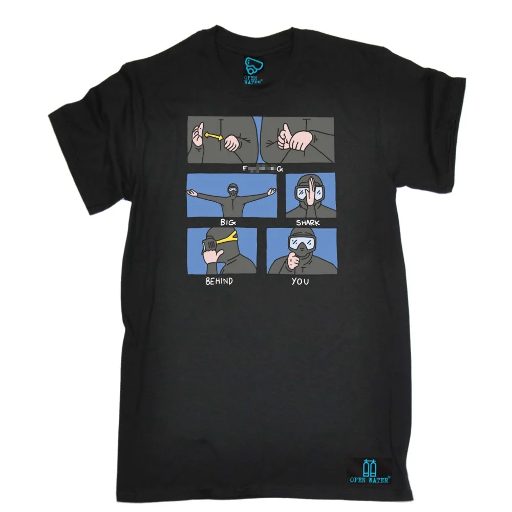 Diving Mask - T-SHIRT à manches courtes en coton