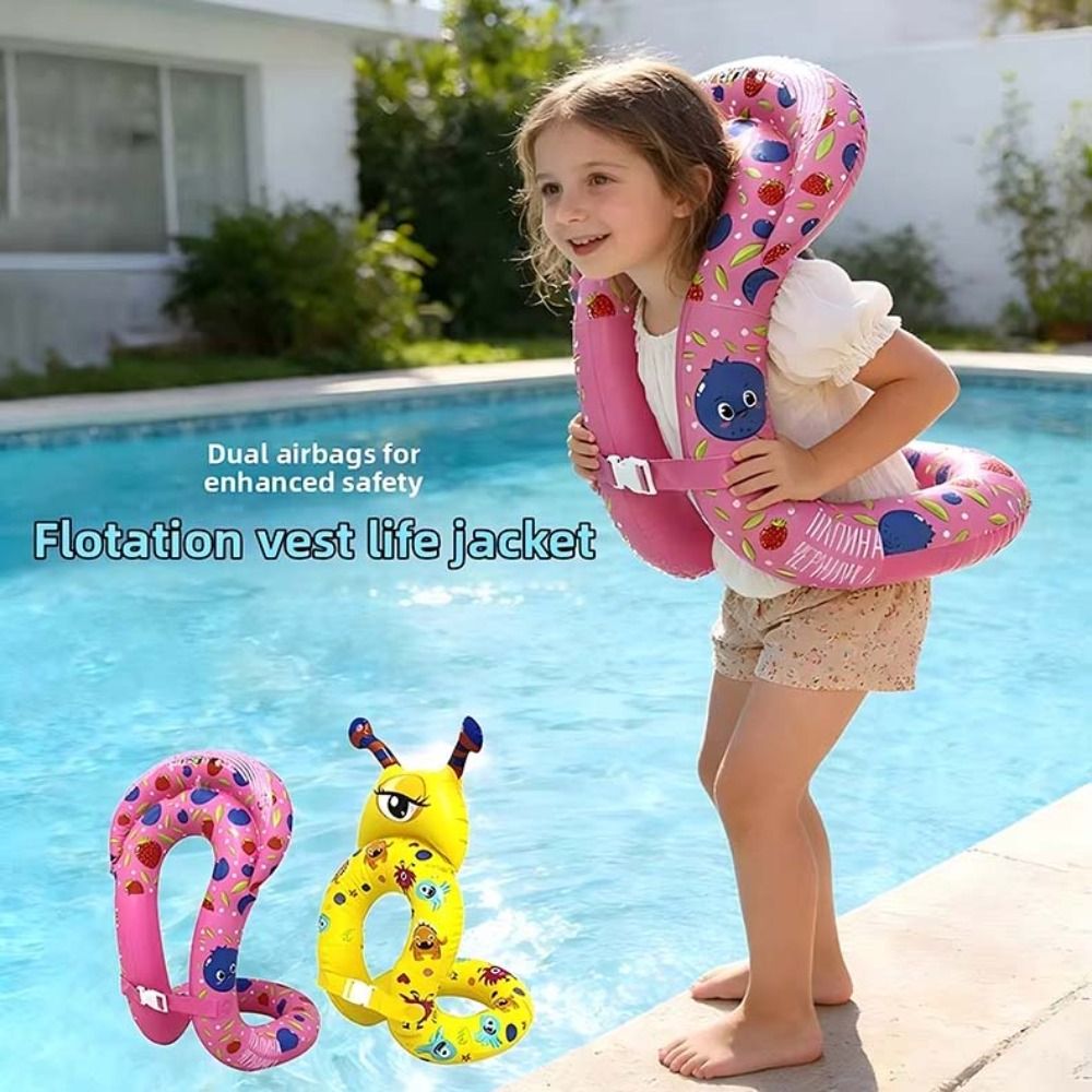 Life Jacket - Gilet de sauvetage gonflable pour enfants,
