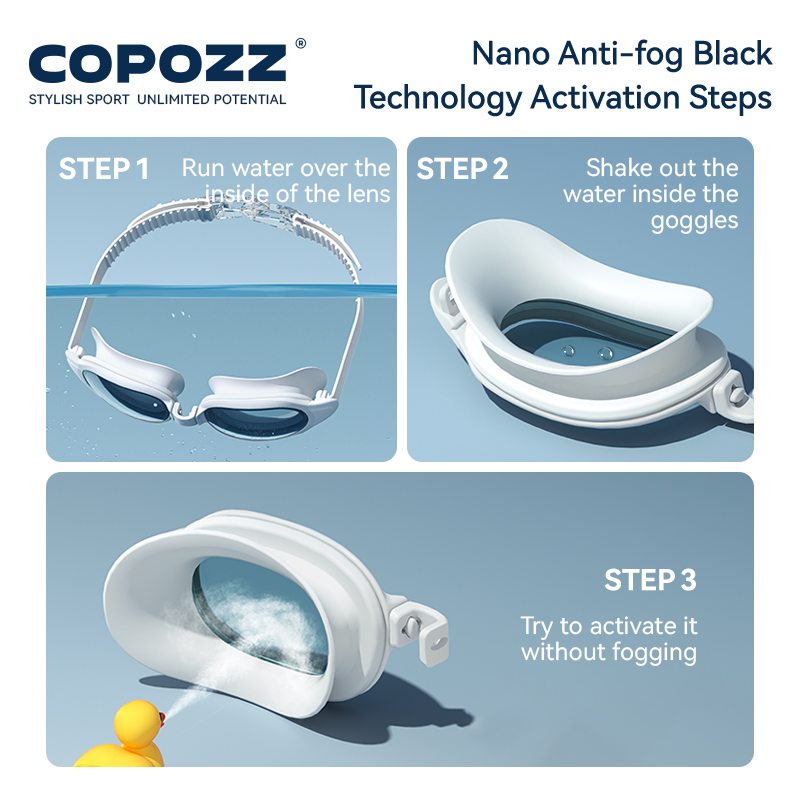 COPOZZ myopie lunettes de nata - Goggles Swim avis et prix