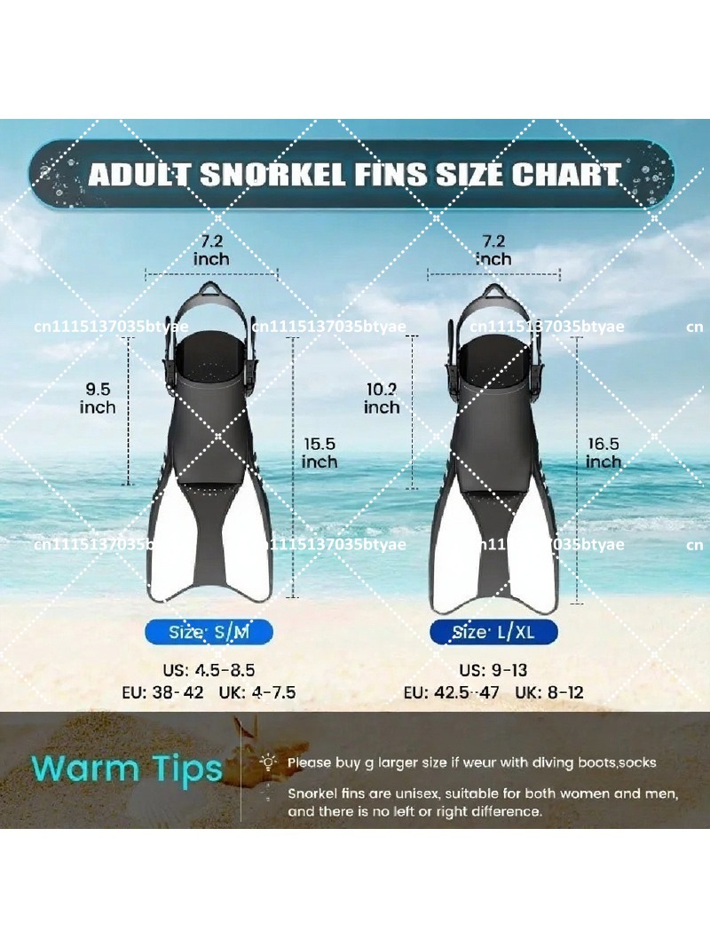 Palmes de plongée professionne - Snorkeling Gear avis et prix