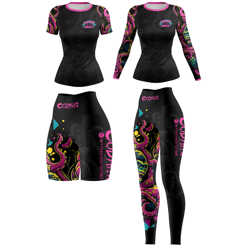 Ensemble de 4 pièces de vêteme - Rash Guard avis et prix