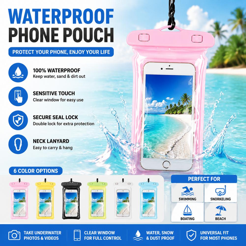 Étui de téléphone étanche tran - Dry Bag Waterproof avis et prix